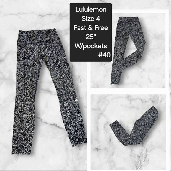 Lululemon Size 4 Fast & Free - Picture 4 of 5